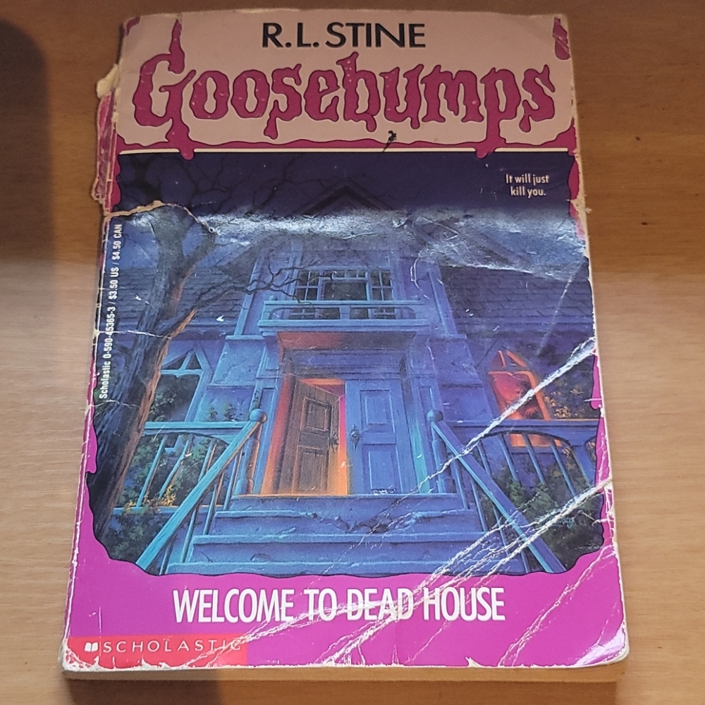 R.L.Stine Goosebumps Welcome to Dead House